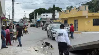 Colisión entre combis del transporte público provoca caos vial sin lesionados