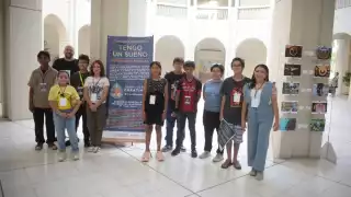 Jóvenes que participaron en el proyecto Sembrando Miradas