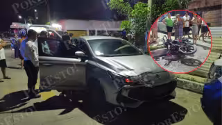 Accidenta a dos jóvenes y vecinos intentan lincharla en Isla de Tris