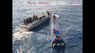 Las autoridades no detallaron la nacionalidad de los detenidos ni el destino final del cargamento