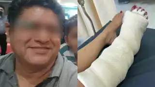 La denuncia fue publicada en redes sociales