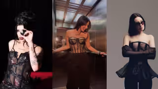 Vestido de Ángela Aguilar causa polémica por parecido con atuendo de la violinista de Christian Nodal y Cazzu