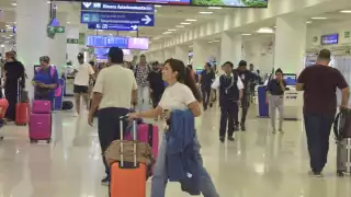 El Aeropuerto Internacional de Cancún sostuvo un día de actividad normal