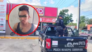 El hombre fue detenido por la Policía de Umán