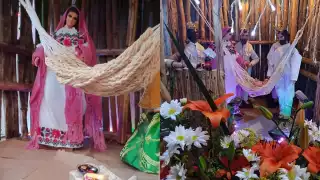 El pesebre se encuentra abierto al público