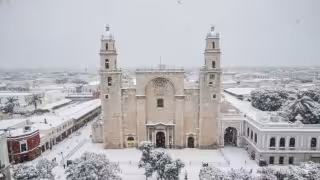 En la Península de Yucatán nunca podrá caer nieve debido a su ubicación geográfica
