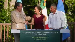 El onjetivo del acuerdo firmado en Calakmul es conservar la biodiversidad y fortalecer los lazos culturales entre los tres países