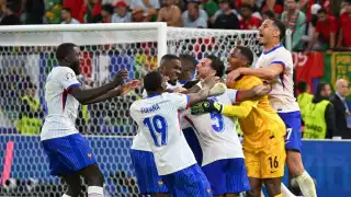 Francia dejó en el camino a Portugal, equipo de Cristiano Ronaldo