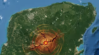 Un sismo se registró al Sur de Yucatán este lunes 8 de junio