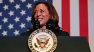 Kamala Harris, aseguró la candidata demócrata a la presidencia de los Estados Unidos