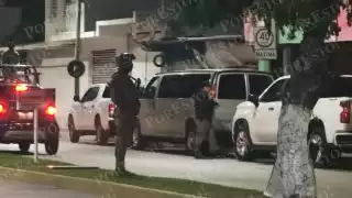 Fuerte despliegue de fuerzas federales en la colonia Benito Juárez.
