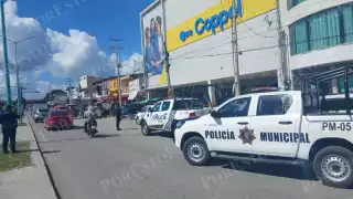Una movilización policiaca en Escárcega fue causada por el reporte de un presunto levantamiento.