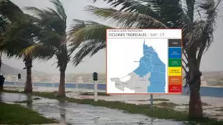 La Secretaría de Protección Civil de Campeche ha emitido una Alerta Azul para varios municipios