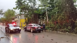 La policía de José María Morelos acudió ante el reporte