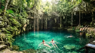 Los cenotes son perfectos para disfrutar en temporadas calurosas