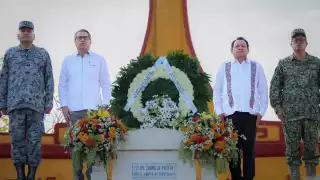 Durante la ceremonia también se llevó a cabo el pase de lista de los luchadores sociales asesinados el 3 de enero de 1924