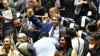 Ricardo Monreal Ávila, líder del grupo parlamentario de Morena en la Cámara de Diputados