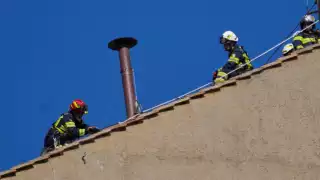 Se prevé que este viernes se realicen pruebas para garantizar el funcionamiento correcto de la chimenea
