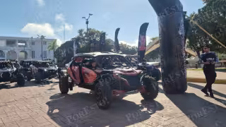 Inició en Champotón la ruta de aventura Diablazo 2026 con la participación de más de 70 vehículos todo terreno.