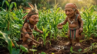 Los aluxes son creados por antiguos rituales mayas