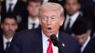 Donald Trump, presidente de Estados Unidos