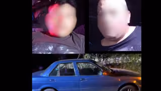 Persecución terminó con la detención de dos personas por robo de vehículo