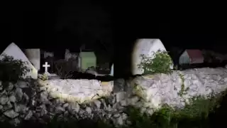 El cementerio de encuentra en una ex hacienda de Yucatán