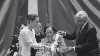 Claudia Sheinbaum recibió la banda presidencial de manos de Ifigenia Martínez el pasado 1 de octubre