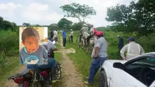 Joel del Carmen Acosta Oroma de 9 años