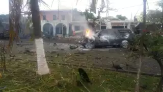 Coahuayana: FGR y Gabinete de Seguridad investigan ataque explosivo que dejó cinco fallecidos