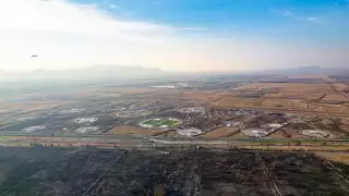 Así luce actualmente en el Parque Ecológico Lago de Texcoco