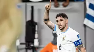 Federico Valverde anotó en el Uruguay vs Bolivia