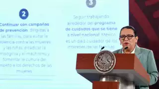 Rosa Icela Rodríguez, titular de la Secretaría de Seguridad y Protección Ciudadana