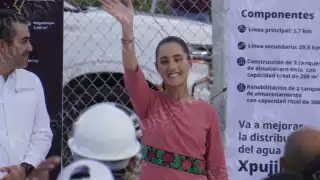 Claudia Sheinbaum pone en marcha el Acuaferico de Campeche, una obra de 1,380 mdp que garantizará agua potable por los próximos 40 años