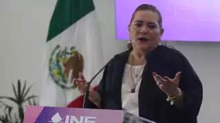 Guadalupe Taddei Zavala, presidenta consejera del Instituto Nacional Electoral (INE)