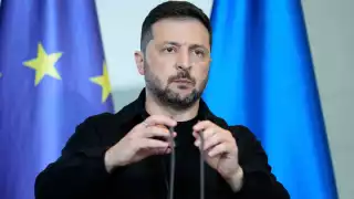 Volodimir Zelenski, presidente de Ucrania