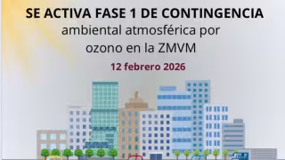 Activan Contingencia Ambiental en la CDMX hoy 12 de febrero.
