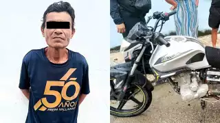 El presunto ladrón fue trasladado al  Centro de Detención Municipal