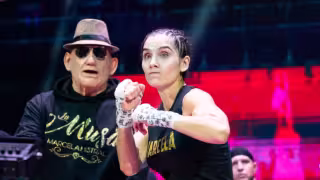 Revelan que Marcela Mistral le mandó un mensaje a Sylvester Stallone durante su entrenamiento para Ring Royale