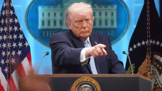 Donald Trump, presidente de Estados Unidos.