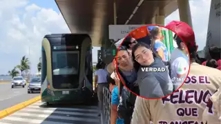 La usuaria de TikTok wenchisvalenz compartió su primera experiencia a bordo del Tren Ligero de Campeche