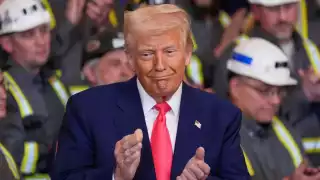 El presidente de Estados Unidos, Donald Trump, señaló que su homóloga Claudia Sheinbaum es "una mujer maravillosa y muy buena"