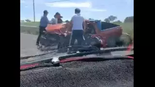 Este lunes se registró un fuerte accidente en la autopista Puebla-Orizaba en el que murió un menor