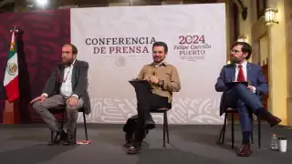 Ruy López, Zoé Robledo y Alejandro Svarch