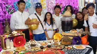 Celebran 485 años de Campeche en la Preparatoria Manuel J. García Pinto