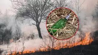 El efecto lupa es un fenómeno que, al concentrar rayos solares con materiales como vidrio o plástico, puede provocar incendios