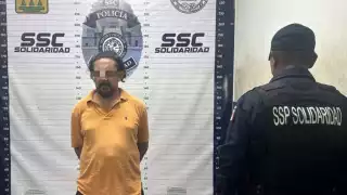 El hombre detenido es originario de la CDMX