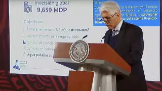 Germán Martínez Santoyo, titular de la Comisión Nacional del Agua (Conagua)