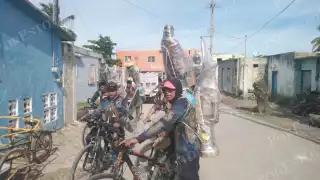 Le roban celular a peregrino guadalupano en Sabancuy; denuncian mal momento en su regreso