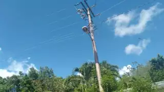 Sufre mahualenses constantes apagones que les impiden descansar y realizar sus actividades domésticas